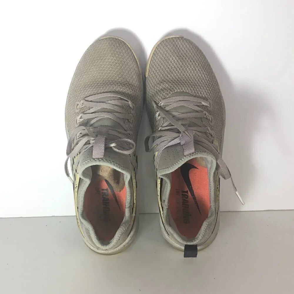 NIKE Free Sneakers Men's Size US 10 Gray Athletic Running Shoes AH8141-004